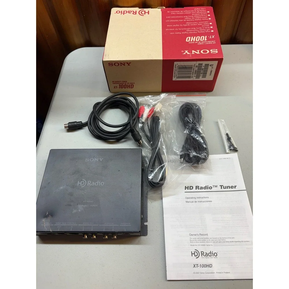 Sony XT-100HD HD Radio Tuner For Select Sony HD Ready Car Stereos Headunits